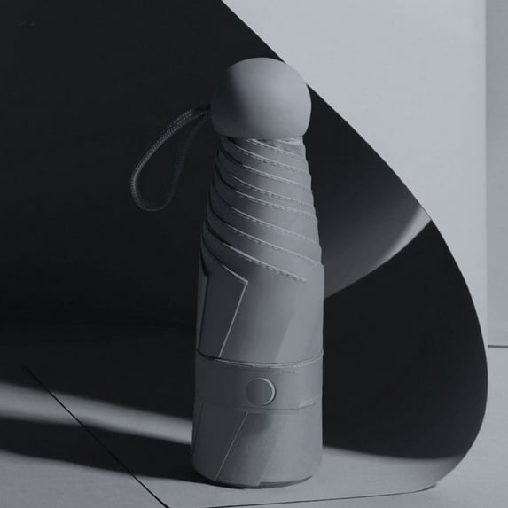 Kabnic Mini Travel Umbrella - Compact Folding Umbrella for Women & Girls | Auto Open/Close & Anti-UV, Fits Tote Bags & Backpacks