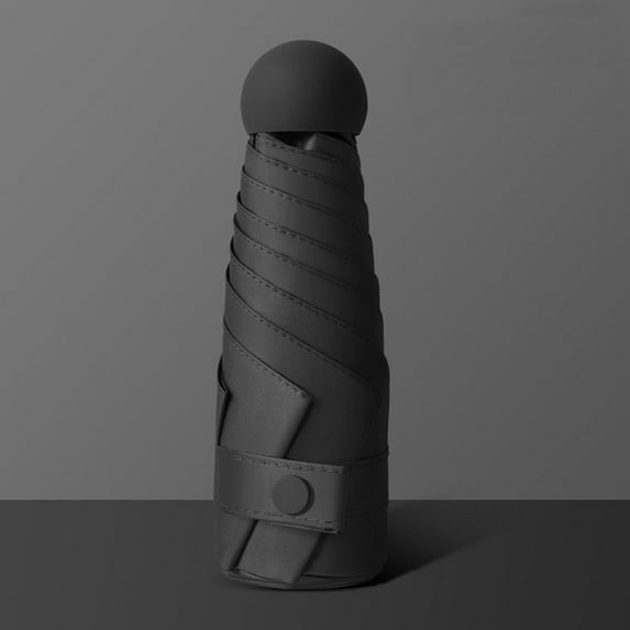 Kabnic Mini Travel Umbrella - Compact Folding Umbrella for Women & Girls | Auto Open/Close & Anti-UV, Fits Tote Bags & Backpacks