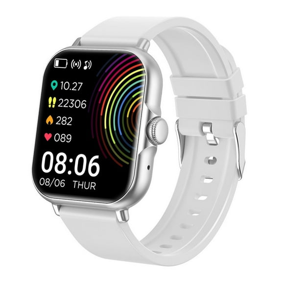 Kabnic Smart Watch for Men - Full Screen Fitness Watch, Multiple Motion Modes, Remote Control Photography, Compatible with Android & iOS