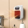 thumbnail image 1 of Kabnic Space Heater, Wall-Mounted Electric Mini Heater - Compact & Quiet for Efficient Heating in Small Offices, 1 of 6