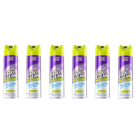 OxiClean Foam-Tastic™ Foaming Bathroom Cleaner, Fresh Scent, 19 oz Spray Can, Eliminates Soap Scum, Grime and Stains (Pack of 6)