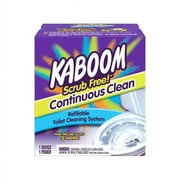 Kaboom Scrub Free! Continuous Clean Toilet Cleaning 1CT System (Pack of 2)