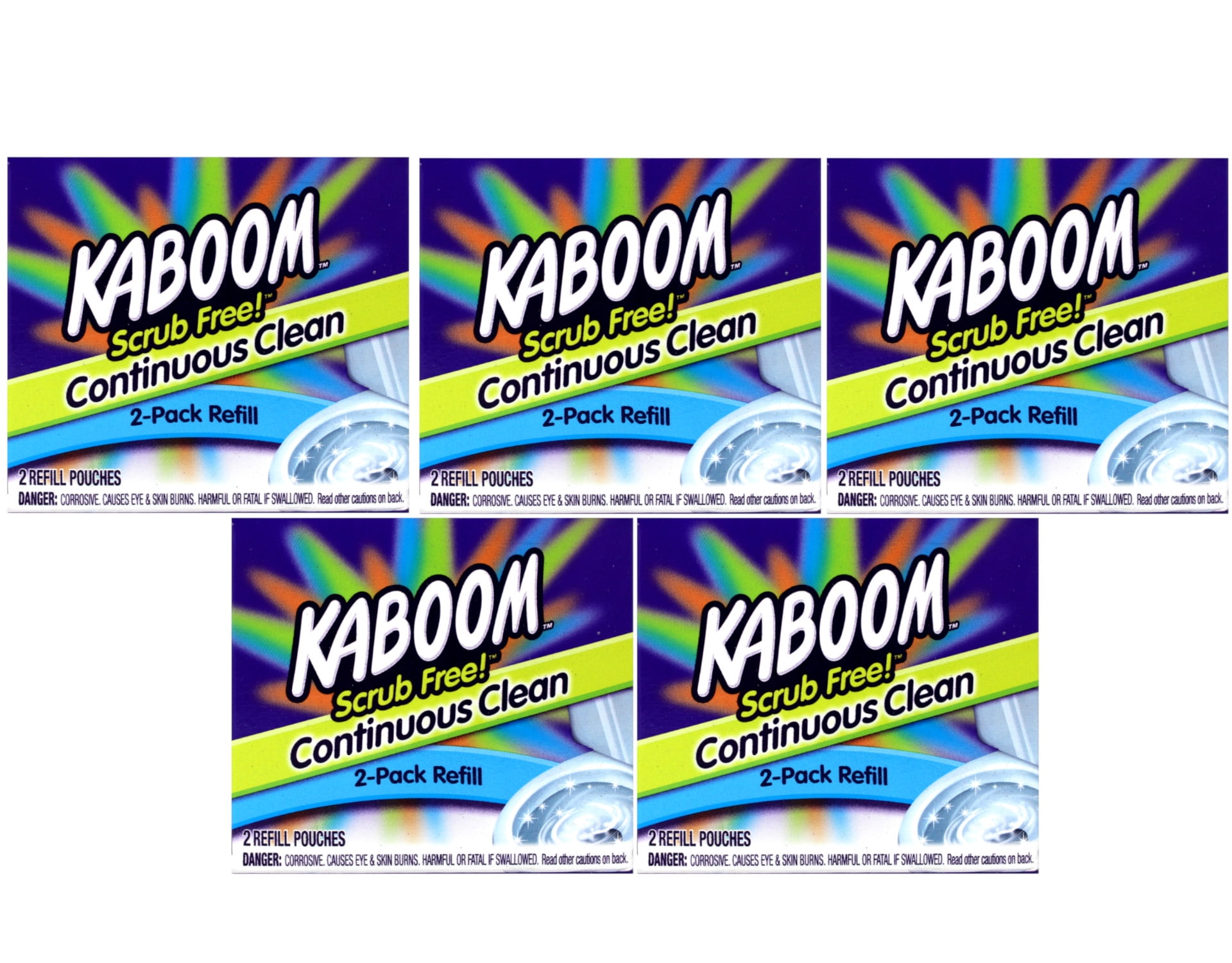 KABOOM 35113 Scrub Free Continuous Automatic Toilet Cleaning System NEW!  8595118 885593773551