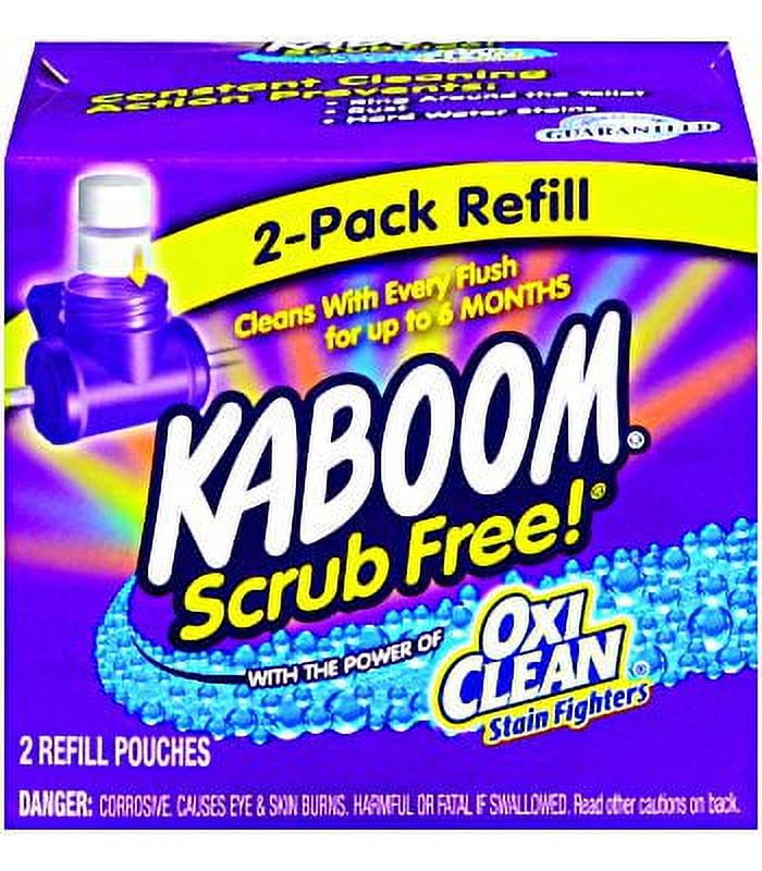 Kaboom Scrub Free! Continuous Clean Toilet Cleaning Refill 2 Pack