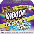 Kaboom Scrub Free! Toilet Bowl Cleaner System, 2 Count (Pack of 1