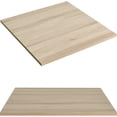 thumbnail image 1 of Kaboon 20x20 inch Universal Table Top, Pack of 2, Square, Oak, 1 of 4