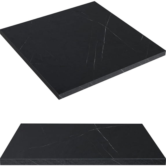 Kaboon 23.81x23.81 inch Square Table Top, Pack of 2, Cloud Atlas