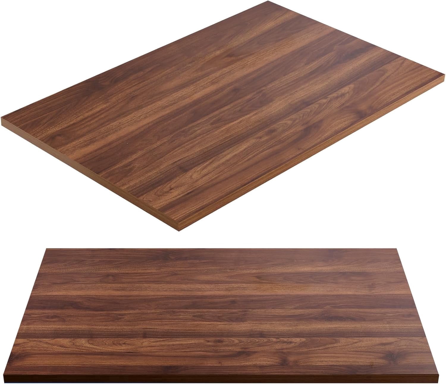 Kaboon 30x20 inch Universal Table Top, Pack of 2, Dark Walnut - Walmart.com