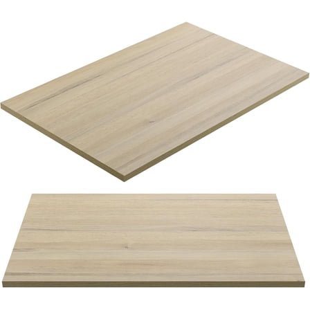 Kaboon 30x20 inch Universal Table Top, Pack of 2, Oak
