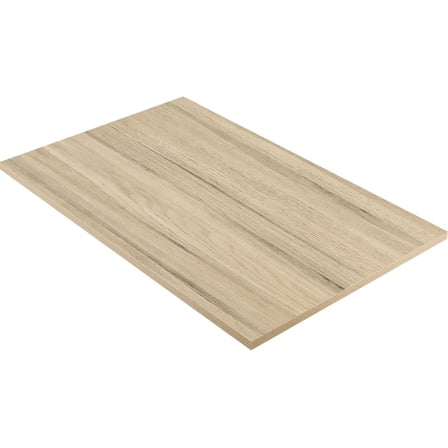 Kaboon 36x20 inch Universal Table Top, Oak/Grey Tone