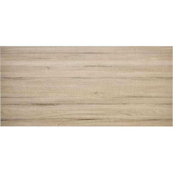 Kaboon 47.25x30 inch Universal Table Top, 1 inch Thick, Oak