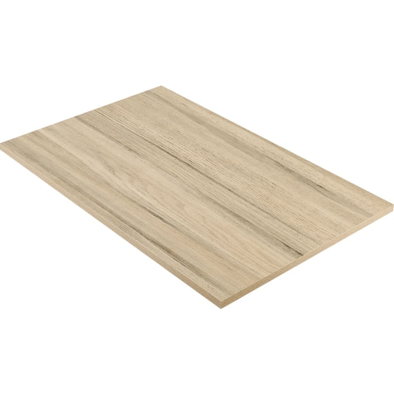 Kaboon 47.25x30 inch Universal Table Top, Pack 1, Rectangular, Oak
