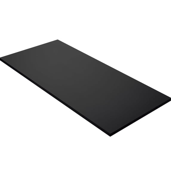 Kaboon 55x20 inch Universal Table Top, Black