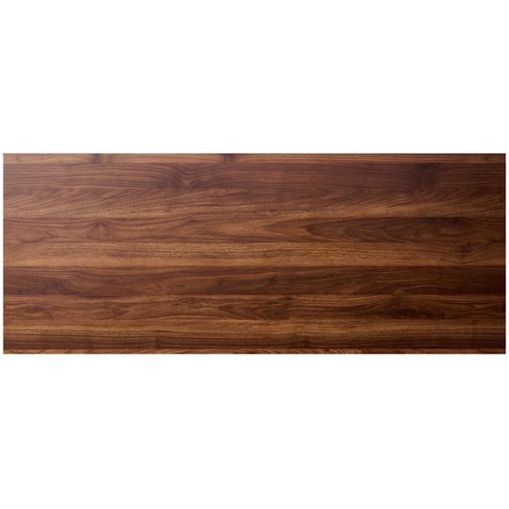 Kaboon 55x20 inch Universal Table Top, Dark Walnut