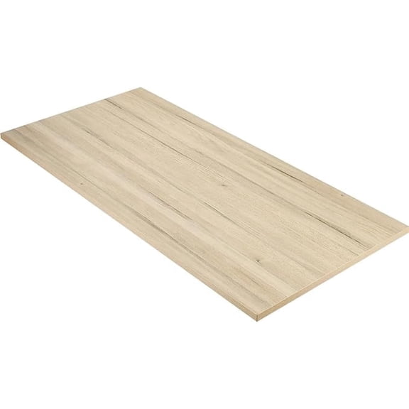 Kaboon 55x27.5 inch Universal Table Top, White Rock