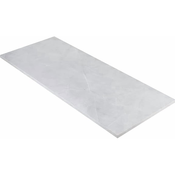 Kaboon 60x18 inch Table Top, White Rock