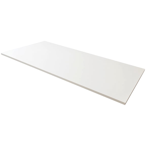 Kaboon 59.1x20 inch Universal Table Top, 1 inch Thick, White