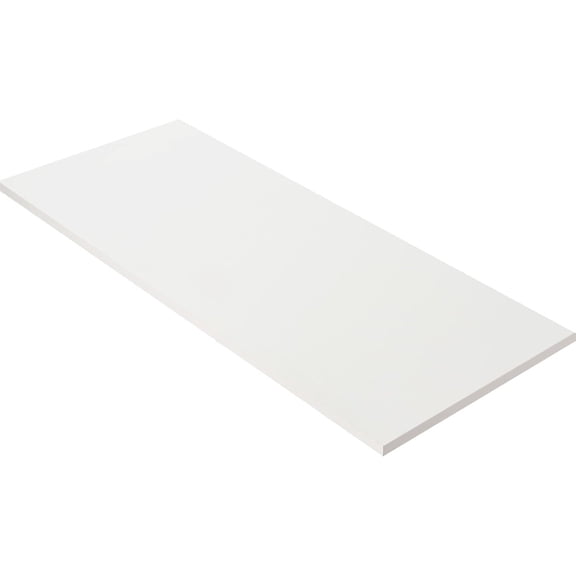 Kaboon 59.1x20 inch Universal Table Top, 1 inch Thick, White