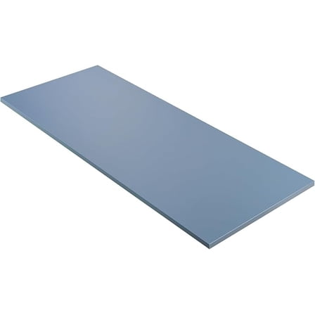 Kaboon 60x24 inch Table Top, Grayish Blue