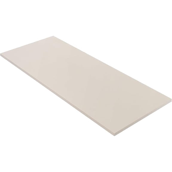 Kaboon 59.1x23.62 inch Universal Table Top, Beige Leather