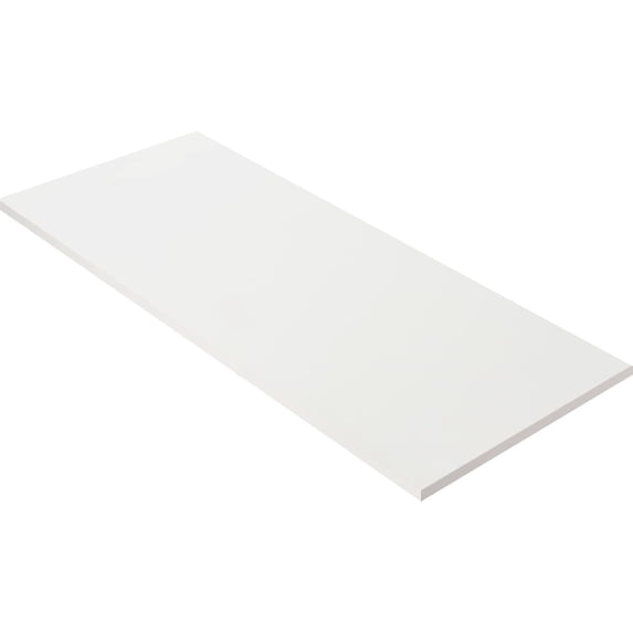 Kaboon 59.1x23.62 inch Universal Table Top, 1 inch Thick, White