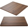 thumbnail image 1 of Kaboon Universal Table Top 30 x 30 inches Sqaure Pack of 2, Round corner, Dark Walnut, 1 of 6