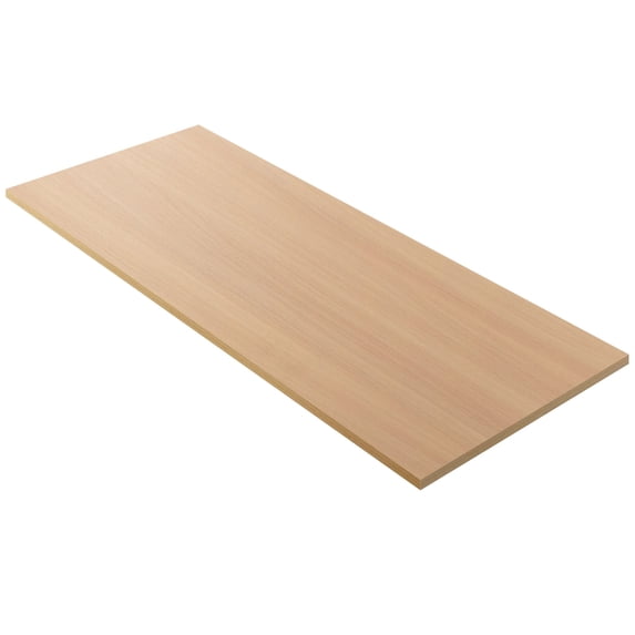 Kaboon 55x20 inch Universal Table Top, Light Walnut