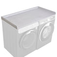 thumbnail image 1 of Kaboon Washer Dryer Countertop with Edge Rails, 27.5" x 54", White Rock, 1 of 7