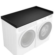 Kaboon Washer Dryer Countertop with Edge Rails, 27.5" x 54", Model-KBCS5427HS, Black