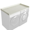thumbnail image 1 of Kaboon Washer Dryer Countertop with Edge Rails, 27.5" x 54", Waterproof, Model-KBCS5427SW, Sea Salt, 1 of 5