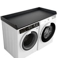 thumbnail image 1 of Kaboon Washer Dryer Countertop with Edge Rails, 28" x 58", Black, 1 of 6