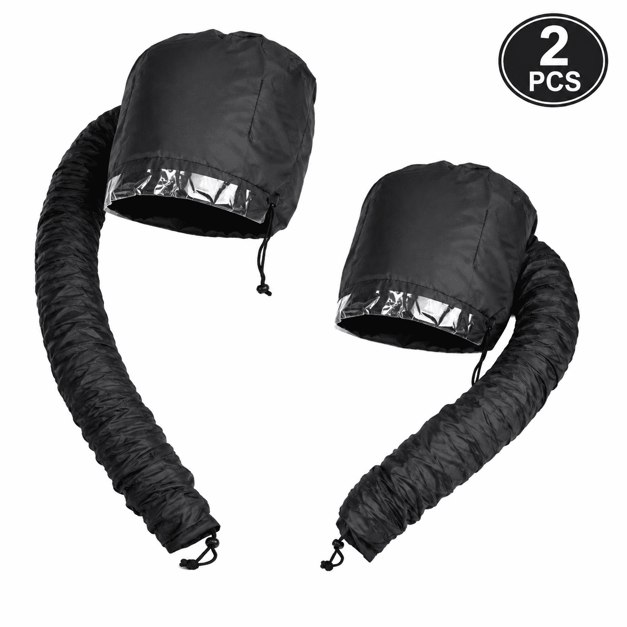 Hooded Hair Dryer Cap for Women for Natural Curly Textured Hair Care Styling 2 Pcs
