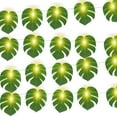 thumbnail image 1 of Kabuer Monstera Leaf String Lights, Artificial Rattan Palm Leaves for Summer Decoration, Indoor and Outdoor Spaces, 20 LED, 1 of 7