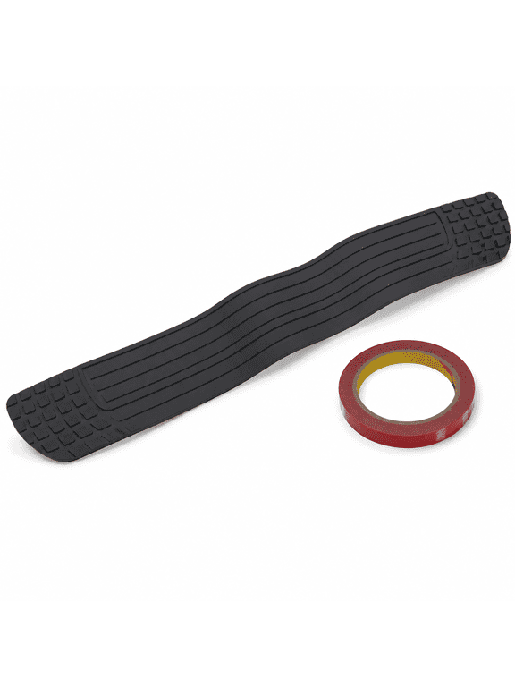 Universal Car Rear Bumper Protector, 41-inch x 3.4-inch Rubber Guard for Car/SUV, Black