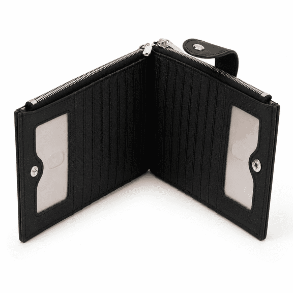 Kabuer Wallets for Women - Stylish RFID Blocking Securely Carry Cards and Cash, Black