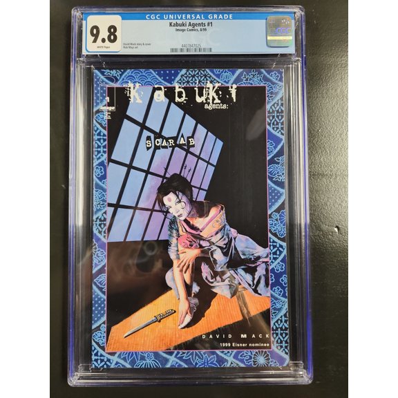 Kabuki Agents #1 - CGC 9.8 Comic Book