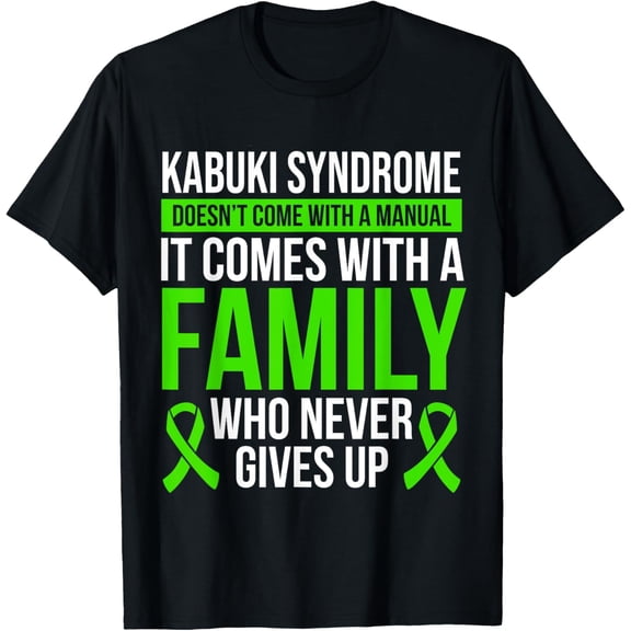Kabuki Syndrome Awareness Ribbon Fighter Warrior Survivor T-Shirt