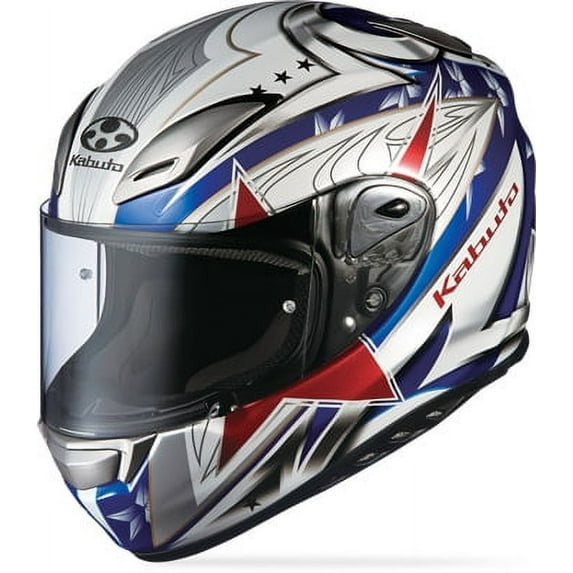 Kabuto Aeroblade III Tricolor Helmets Red/White/Blue Md 7684235