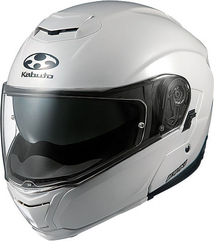 Kabuto Ibuki Solid Modular Helmet Pearl White 2X 7875501 - Walmart.com