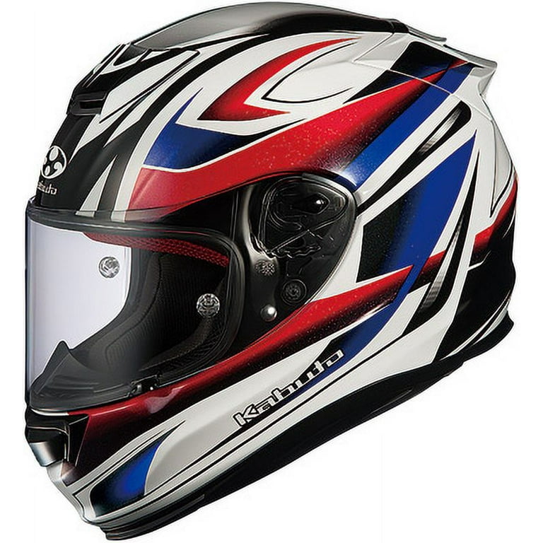 Kabuto RT-33 Rapid Helmet White/Red/Blue XS 7867034 - Walmart.com 