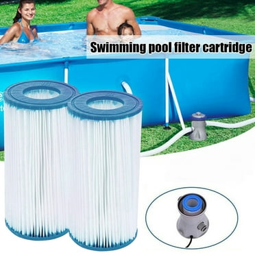 Kacaiy 1 Pc/3 Pcs/6 Pcs Pool Filter Core Type III Cartridge Pool Filter Easy to Install Type A/C Pool Filter Replacement for Above-Ground Swimming Pools