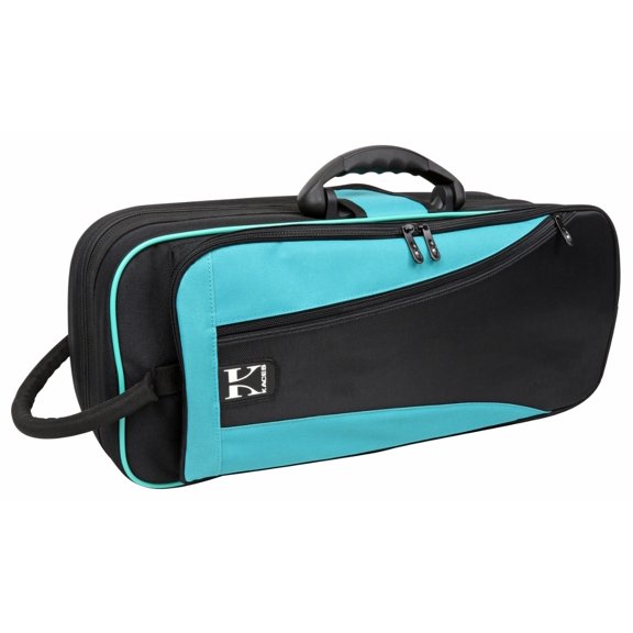 Kaces KBO-TRTL Lightweight Hardshell Trumpet Case, Teal