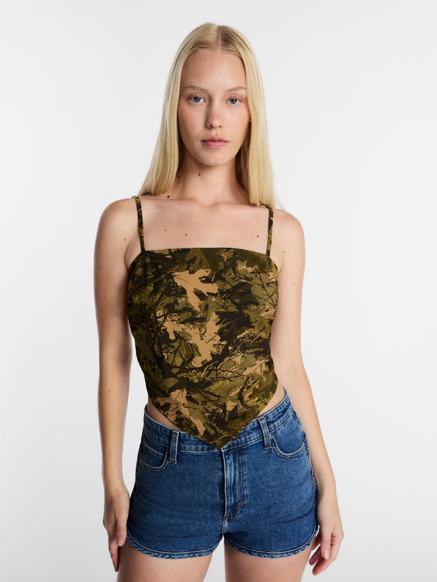 Kacey Lee Women's Bandana Top, Size XS-XXL
