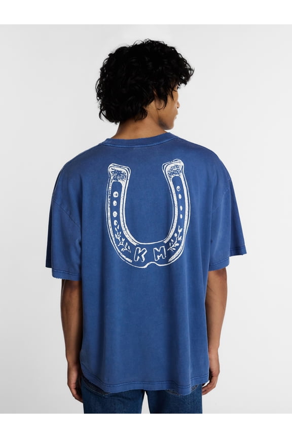 Men's and Big Men's Horseshoe Graphic Tee, Sizes S-2XL