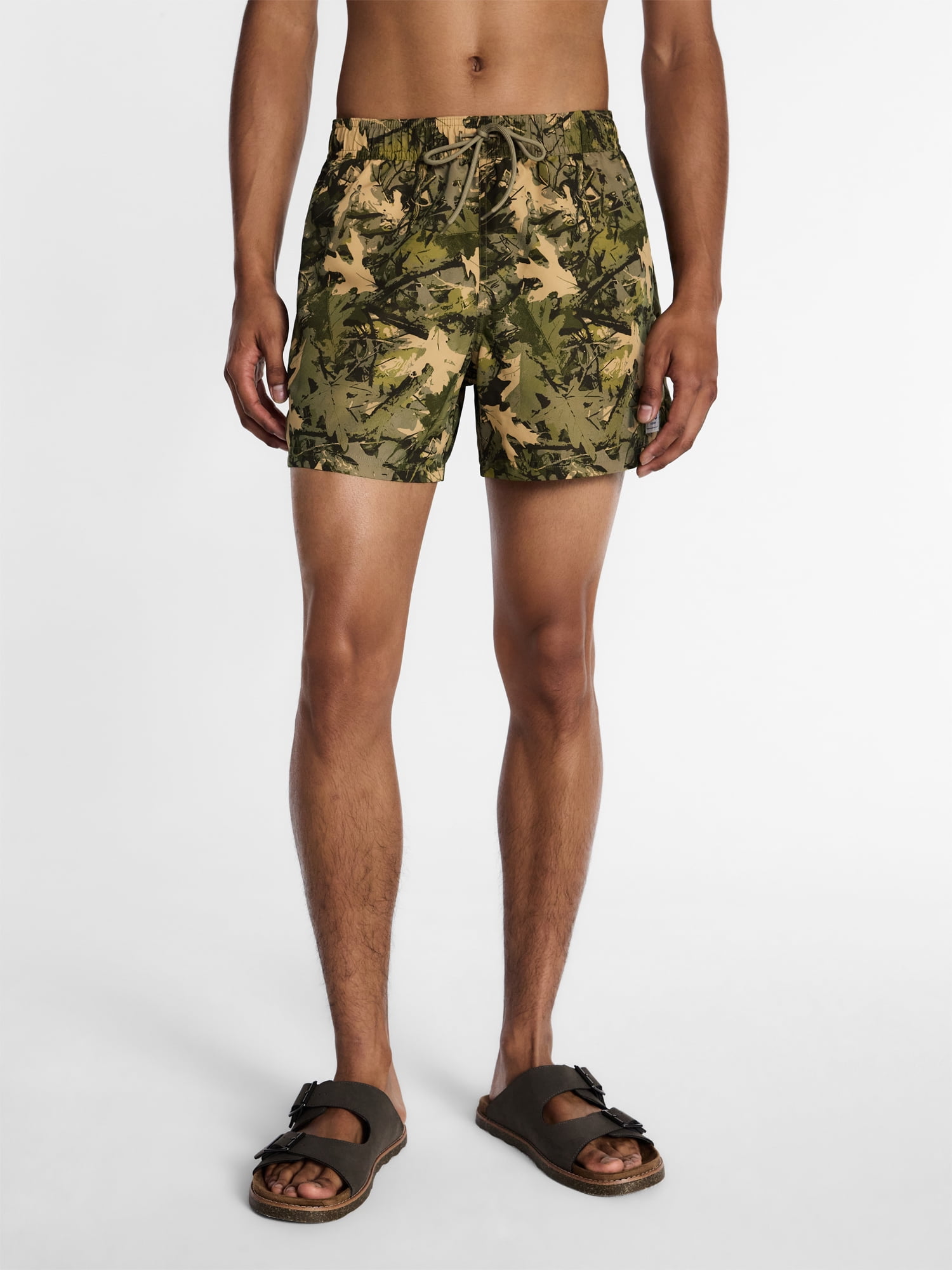 Kacey Lee Men's Swim Shorts, 5" Inseam, Sizes S-2XL