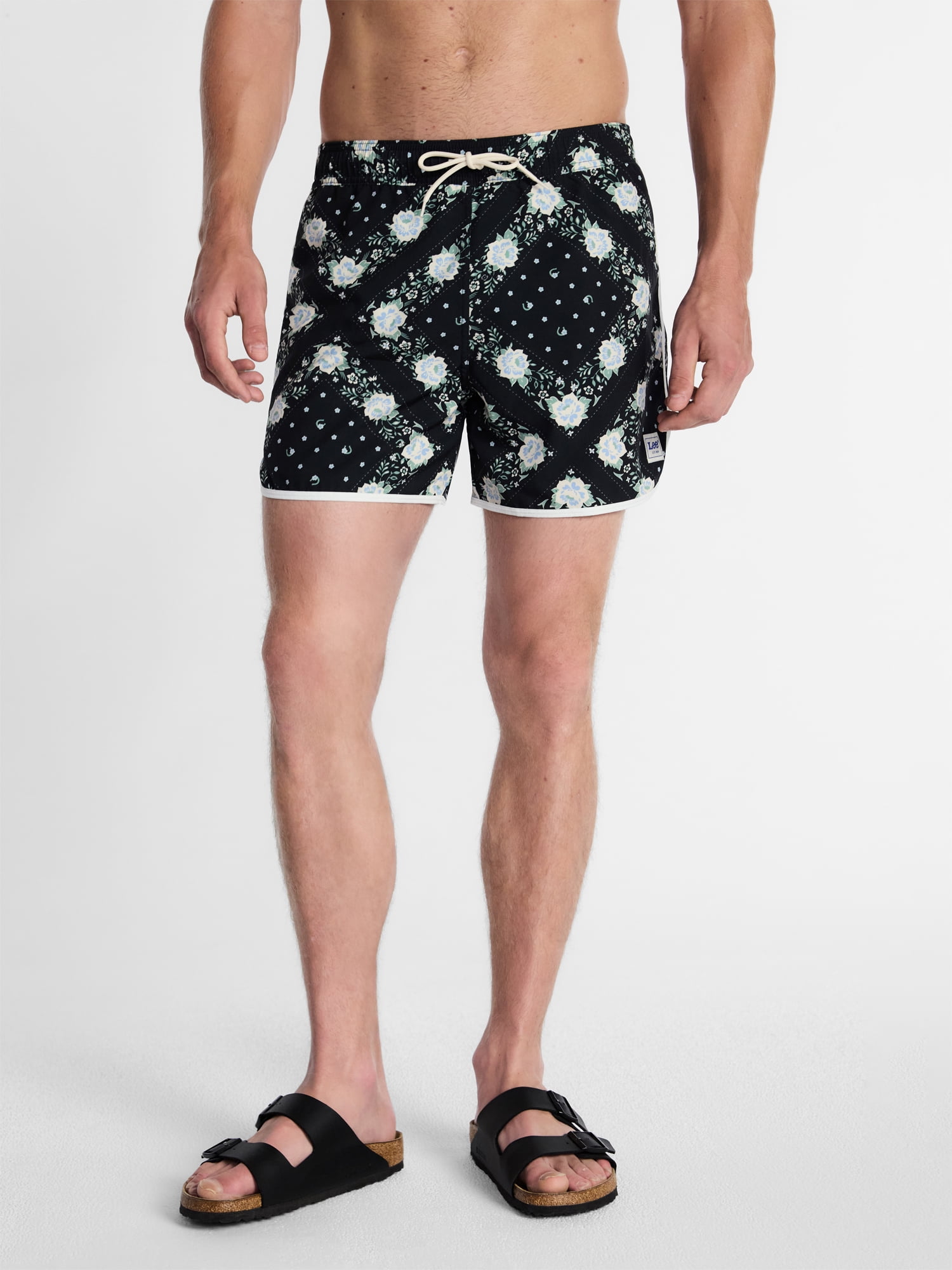 Kacey Lee Men's Swim Shorts, 5" Inseam, Sizes S-2XL