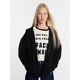 thumbnail image 1 of Kacey Lee Women's Texas is Hot Fleece Zip Up Hoodie with Long Sleeves, Sizes XS-XXL, 1 of 6