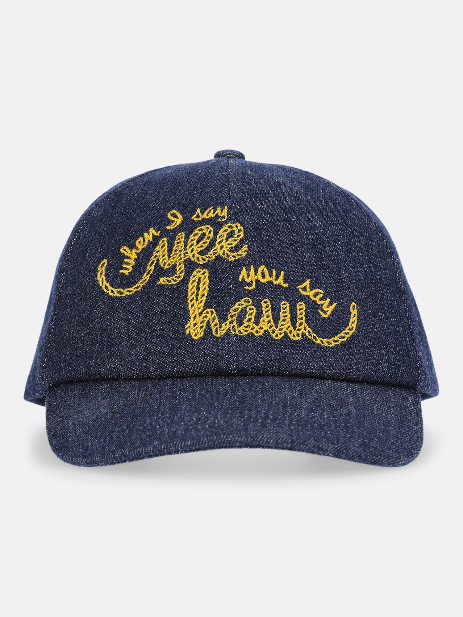 Kacey Lee Women's Twill Dad Hat, Denim
