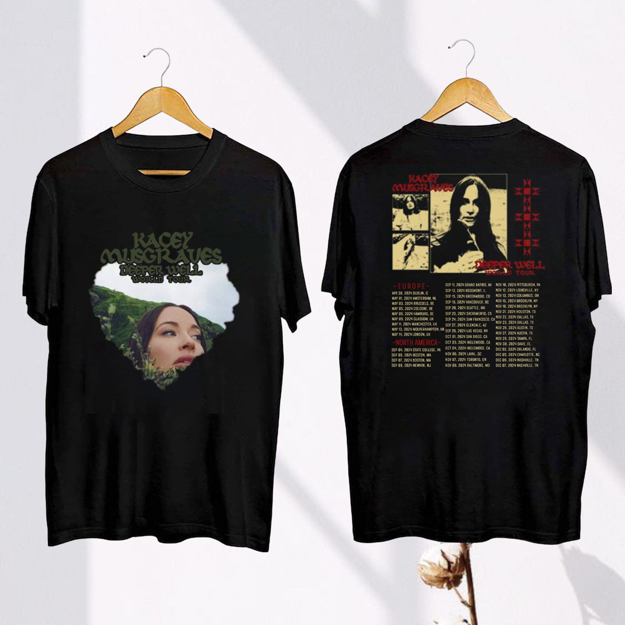 Kacey Musgraves Deeper Well 2024 Tour TShirt, Kacey Musgraves Fan Gift