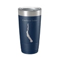 thumbnail image 1 of Kachess Lake Map Tumbler Travel Mug Insulated Laser Engraved Coffee Cup Washington 20 oz Navy Blue, 1 of 1